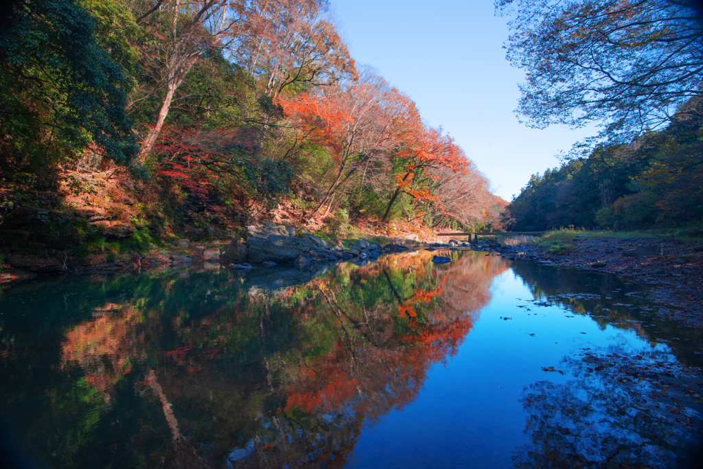 嵐山渓谷秋景Ⅳ