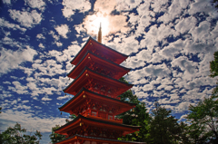 光泉寺五重塔