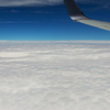 飛行機からの雲海