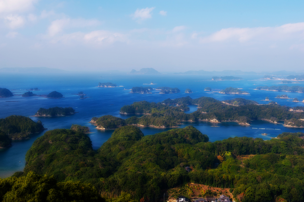 九十九島爽快景