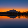 シンメトリー筑波山