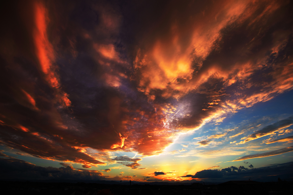 劇的夕景Ⅳ