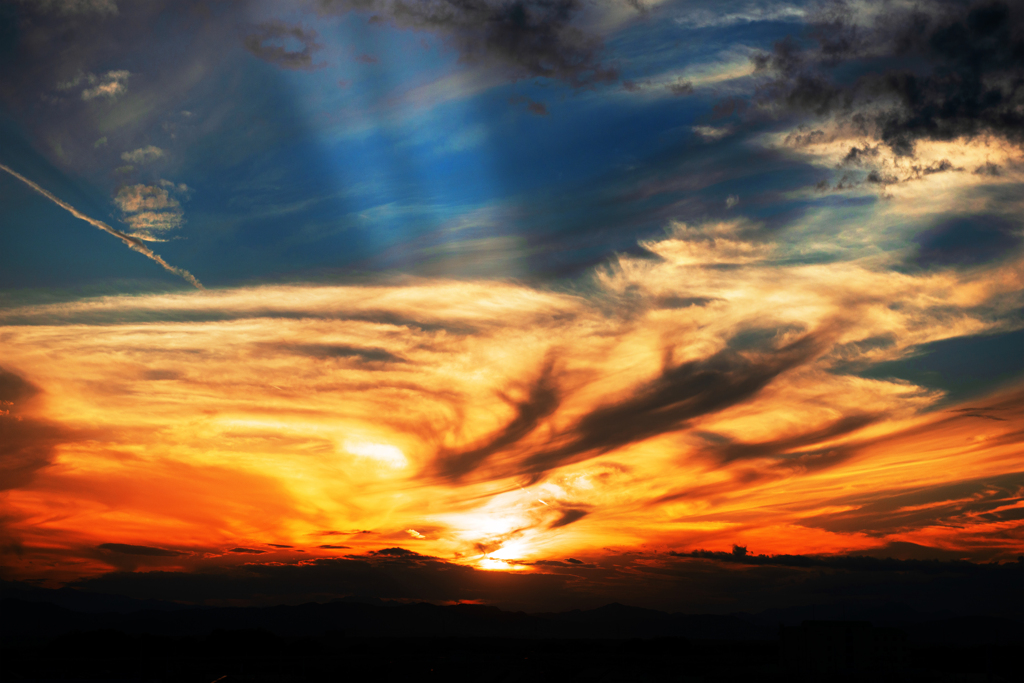 劇的夕景Ⅲ