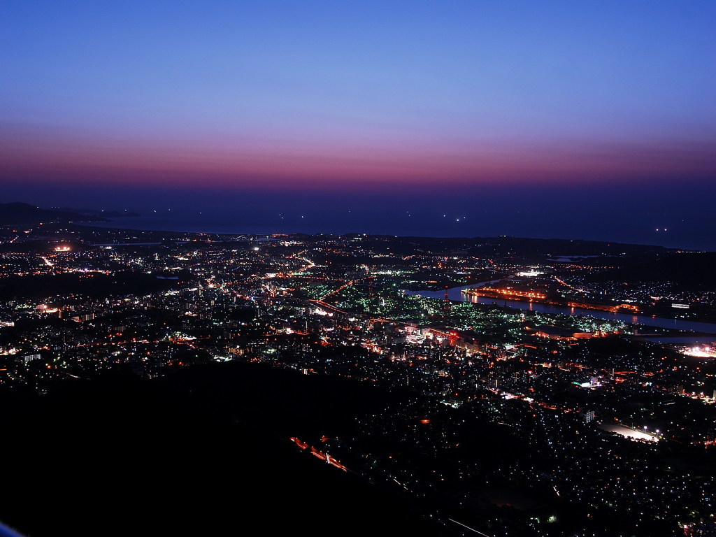 北九州 皿倉山
