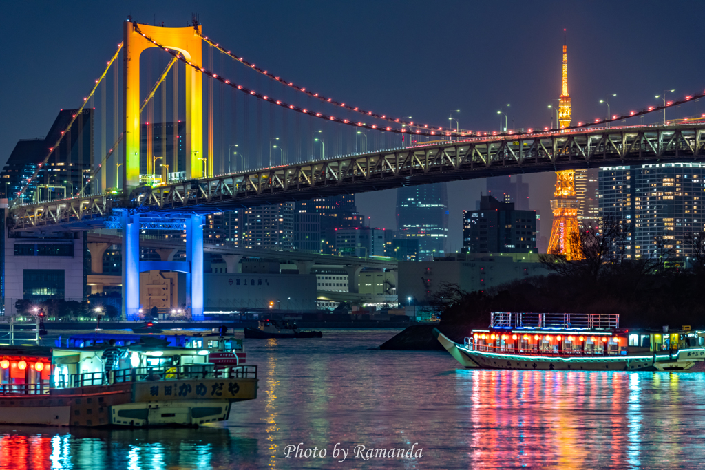 東京海辺夜景