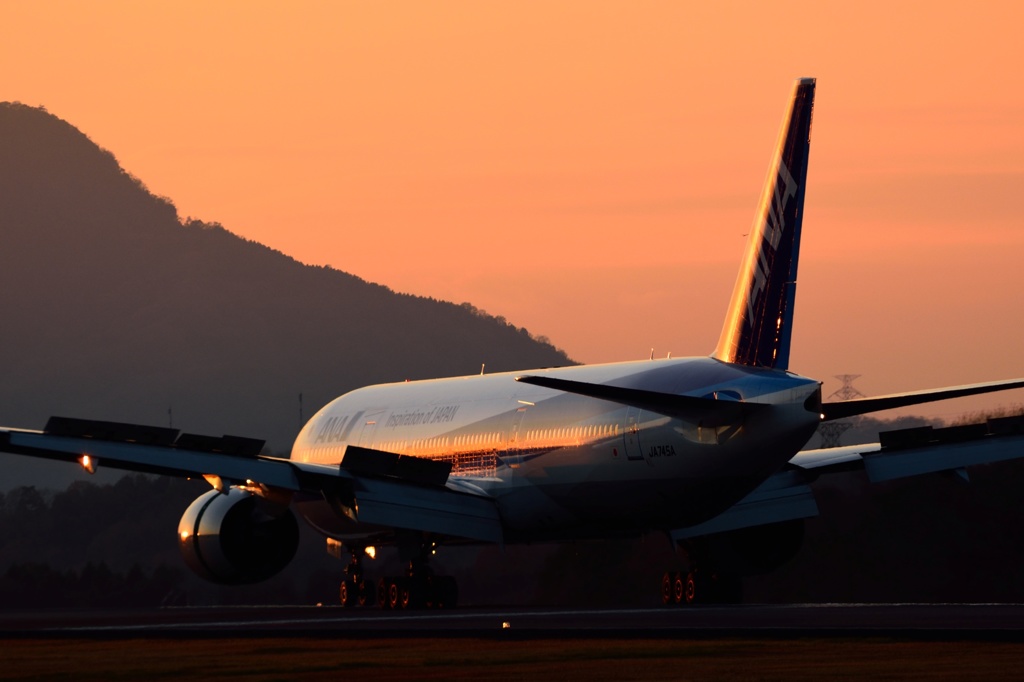 夕焼け×トリプル