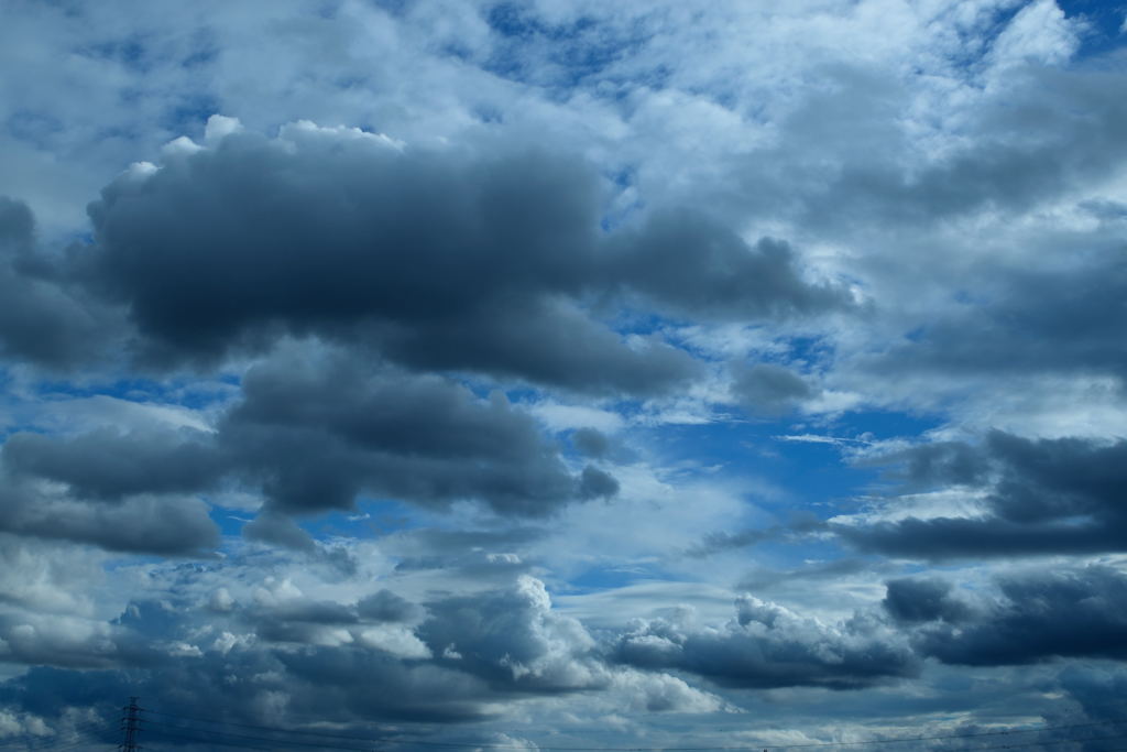 ゲリラ豪雨の空②