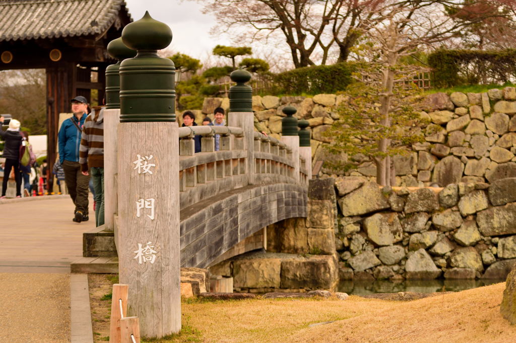 姫路城　桜門橋