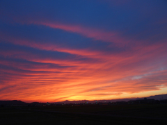 ある日の夕景