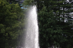 噴水　日比谷公園　１０月