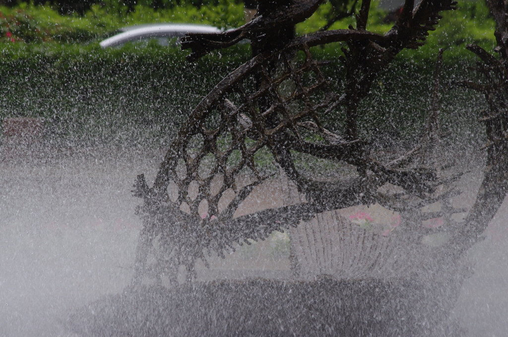 もう一つの鶴の噴水　日比谷公園