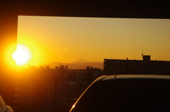 富士山かな？　平和島　１月