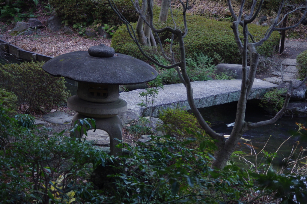 灯篭と橋