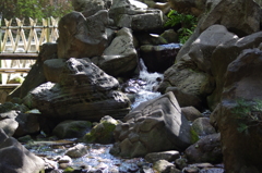 上流の滝　音無親水公園