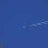 飛行機雲です！