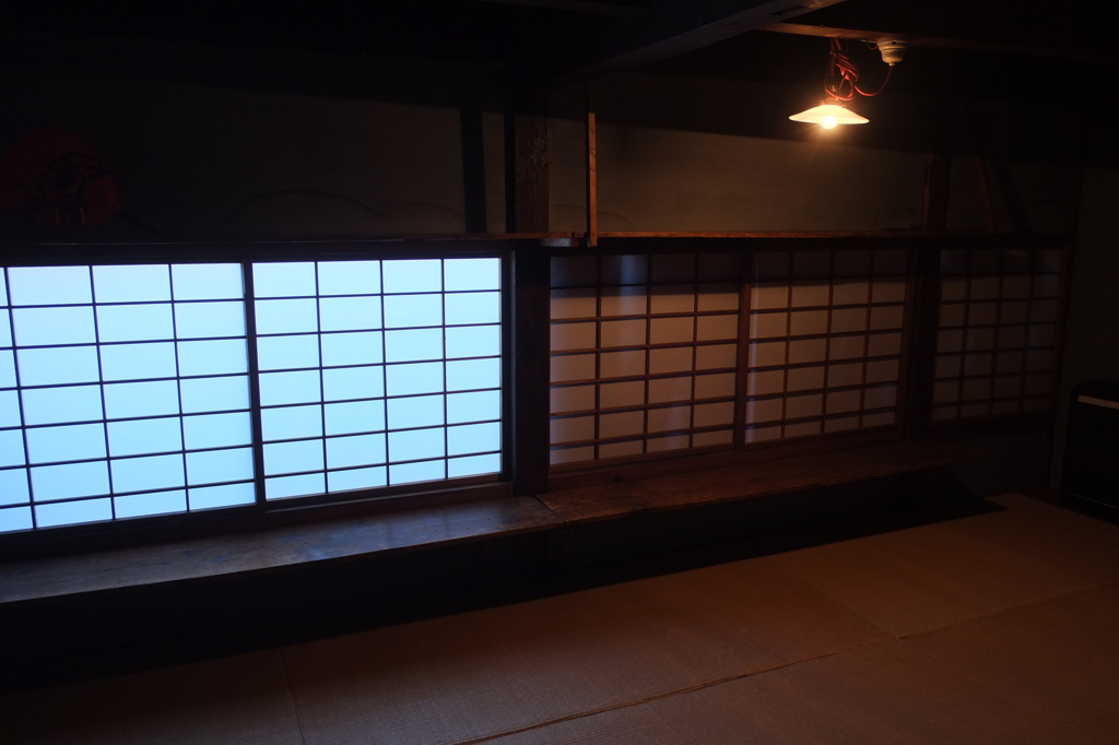 楽屋（八千代座にて）