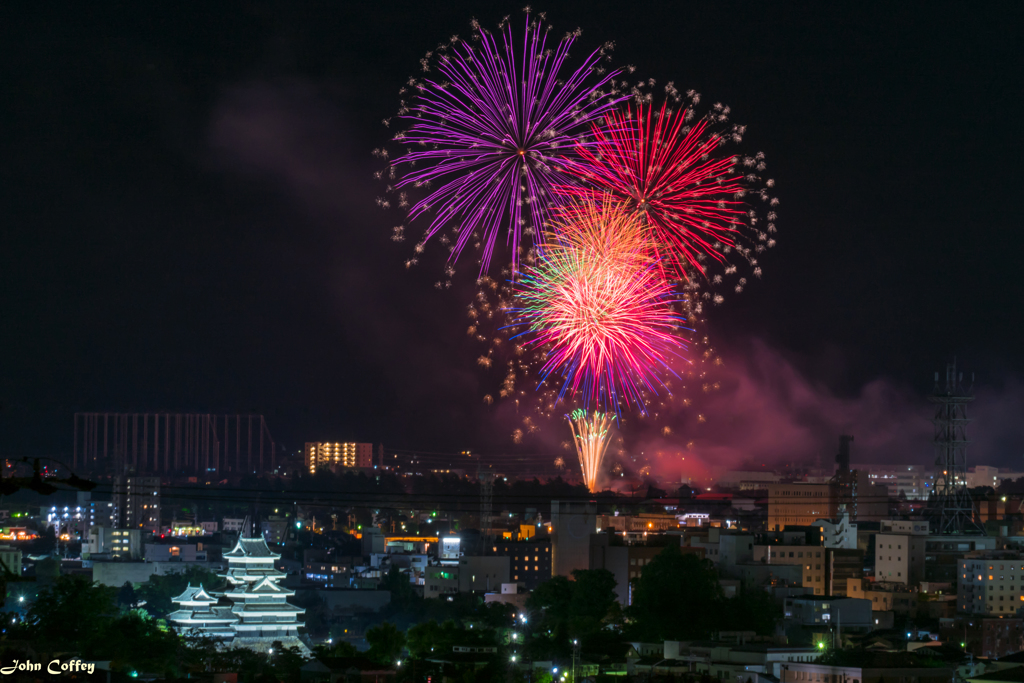 今年最後の花火(^^♪