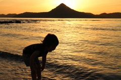 天草の夕焼け