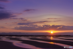 ２０１６年最後の夕日