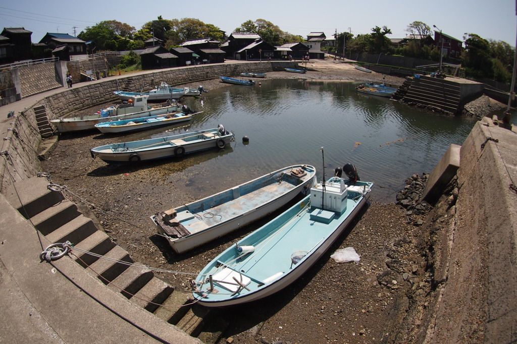 佐久島の漁港