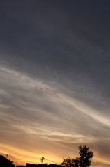 今日の空