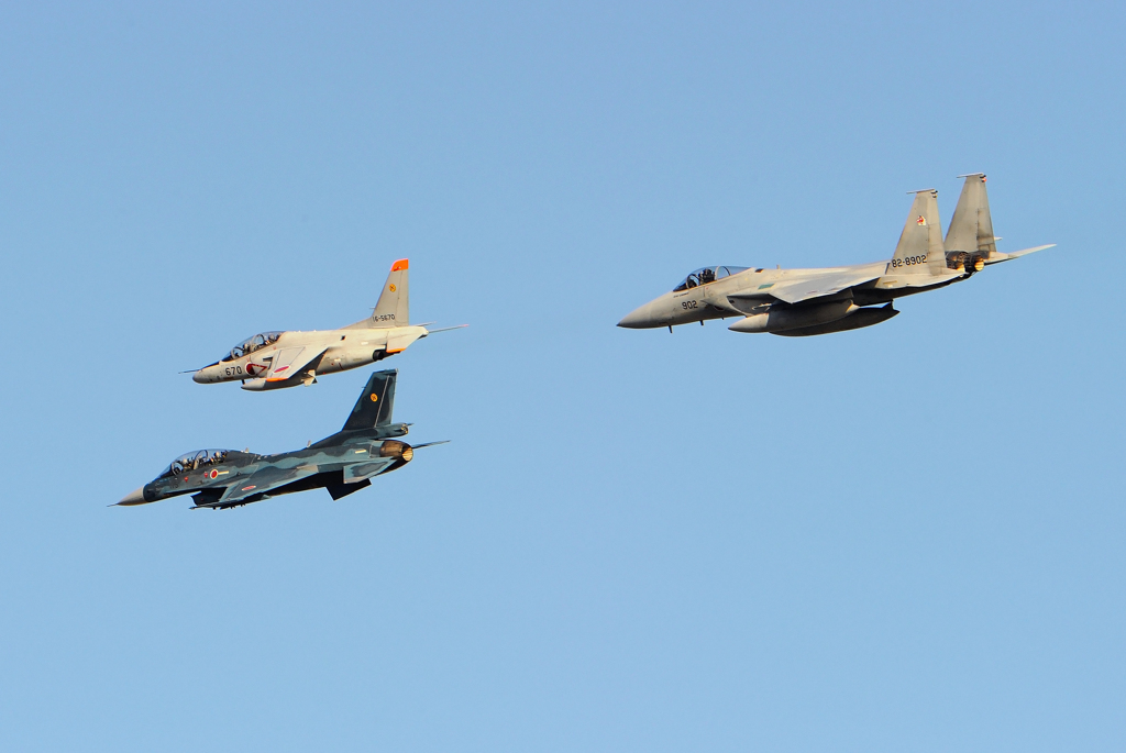 航空祭 オープニングフライト 2015（築城）