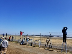 快晴の百里基地!