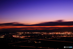 トワイライトな夜景