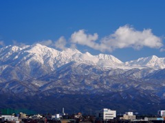 元旦に晴れた！