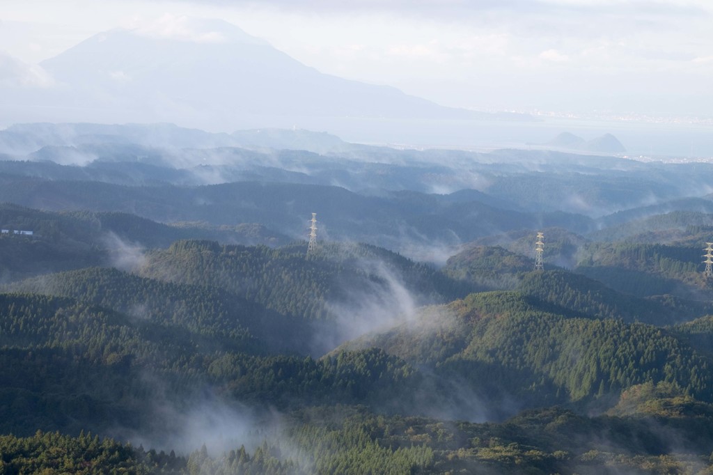 桜島〜霧島から
