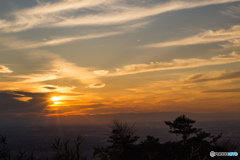 今日の夕陽