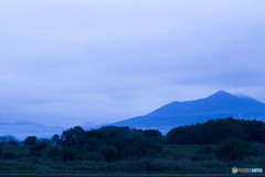 筑波山　朝(デジカメ)