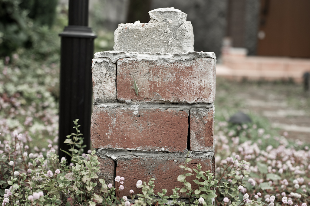 on Pale blockS