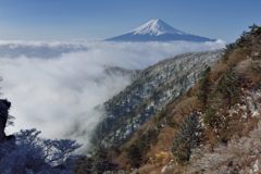 平日の富士山686