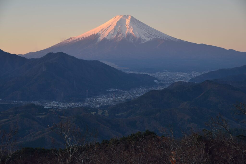 平日の富士山955
