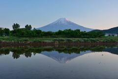 週末の富士山（新作671）