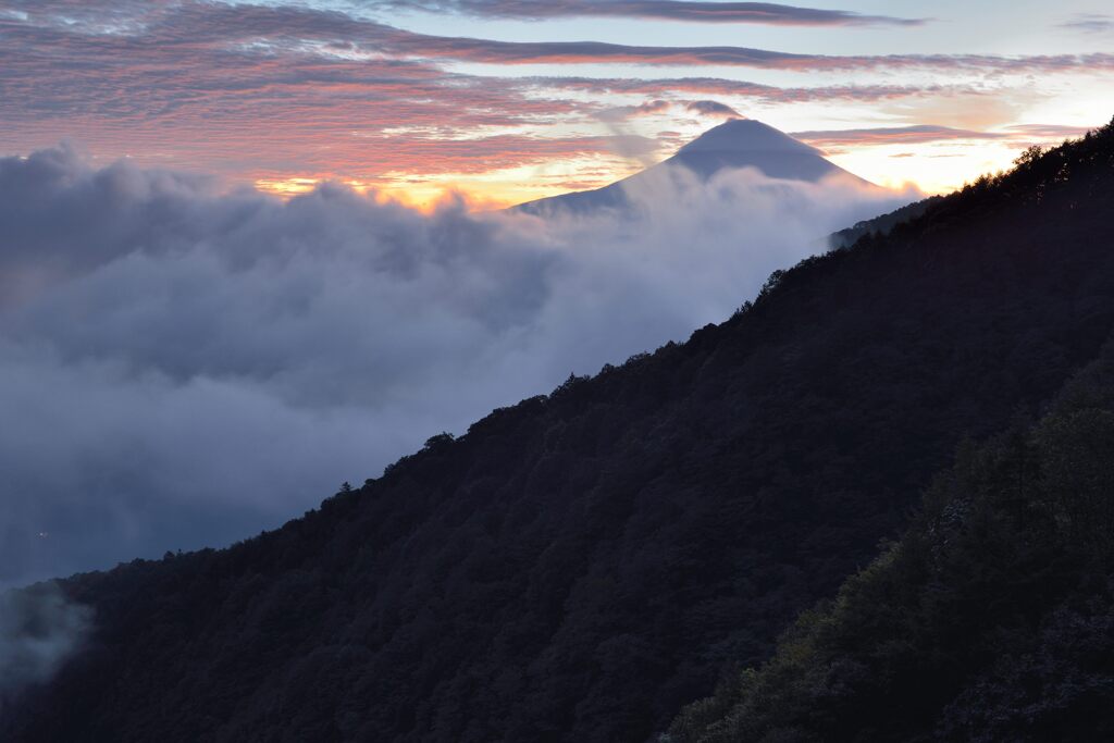 平日の富士山761