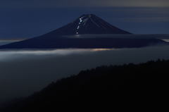 週末の富士山（新作７）