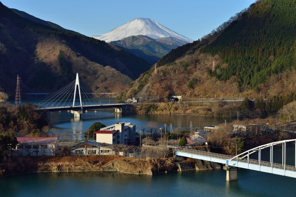 平日の富士山558