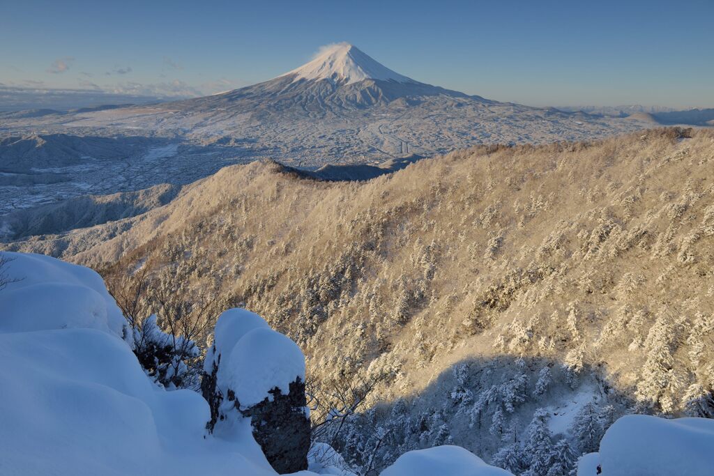 週末の富士山（新作1366）