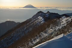 週末の富士山380