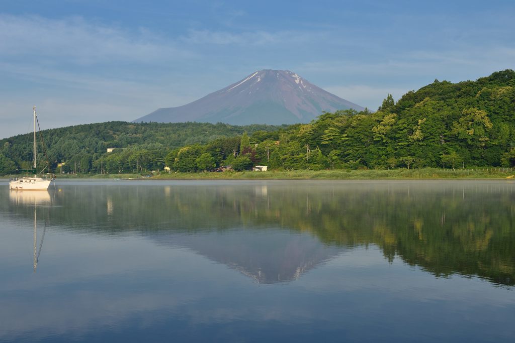 平日の富士山343