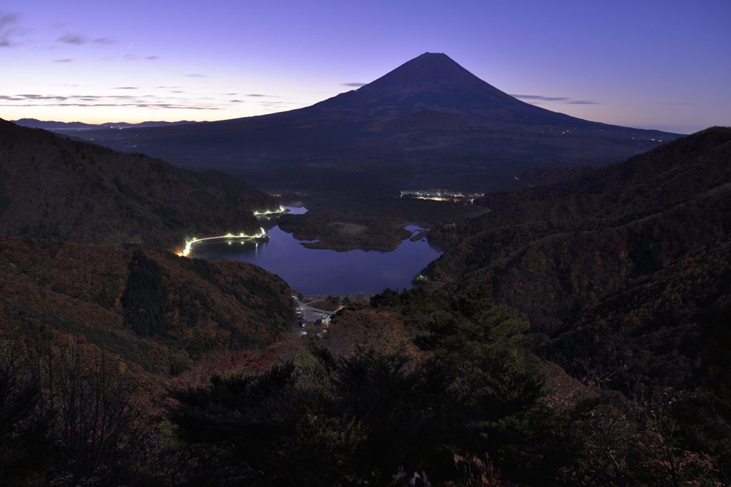 平日の富士山416