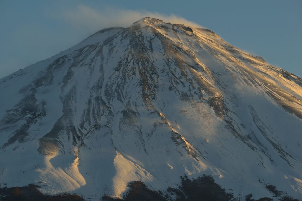 週末の富士山（新作682）