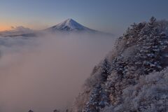 平日の富士山934