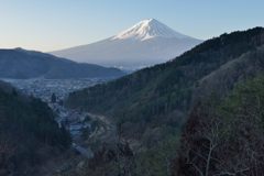 週末の富士山（新作785）