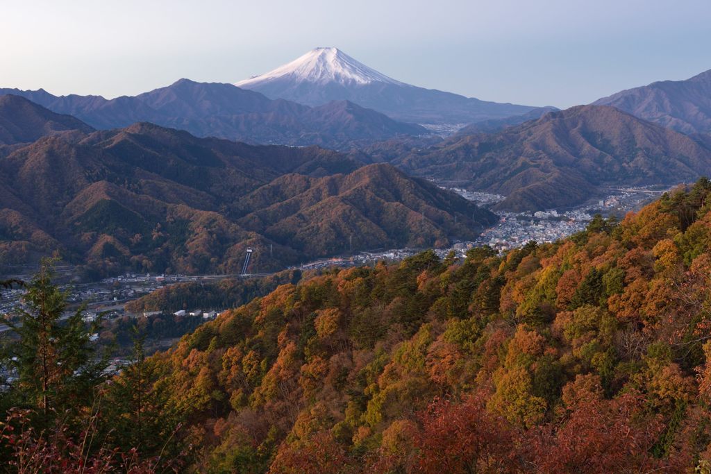 平日の富士山453