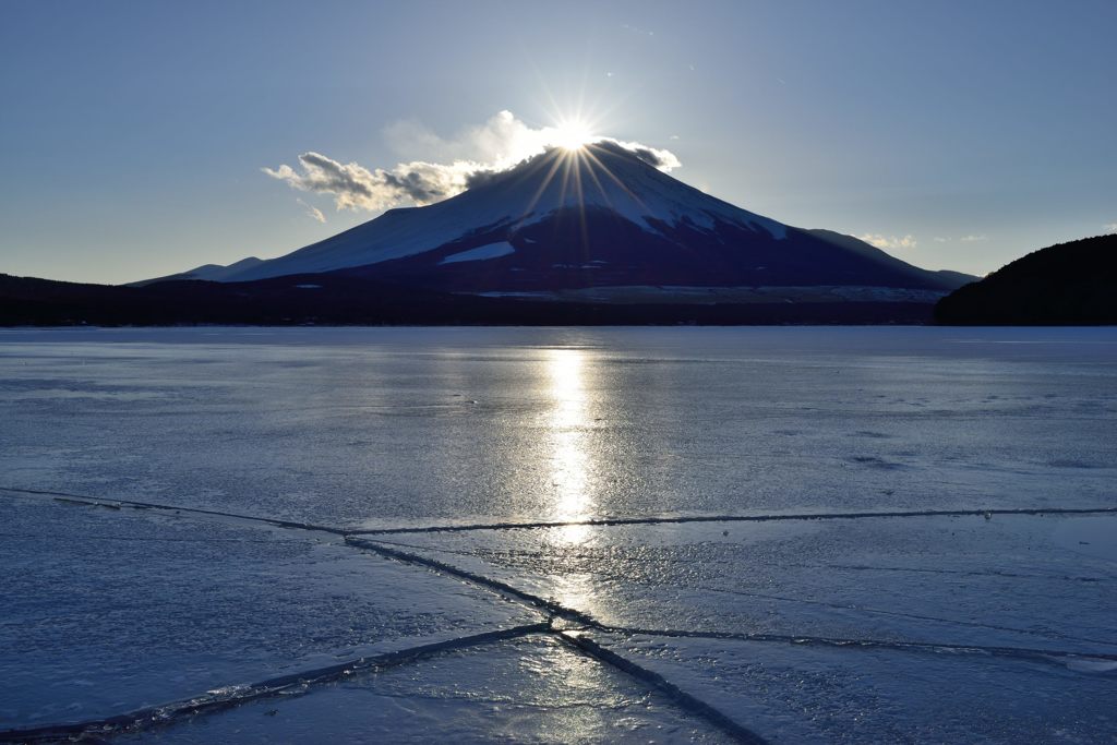 週末の富士山（新作153）