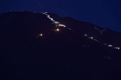 週末の富士山（新作246）