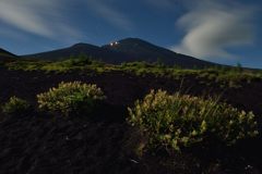 平日の富士山359